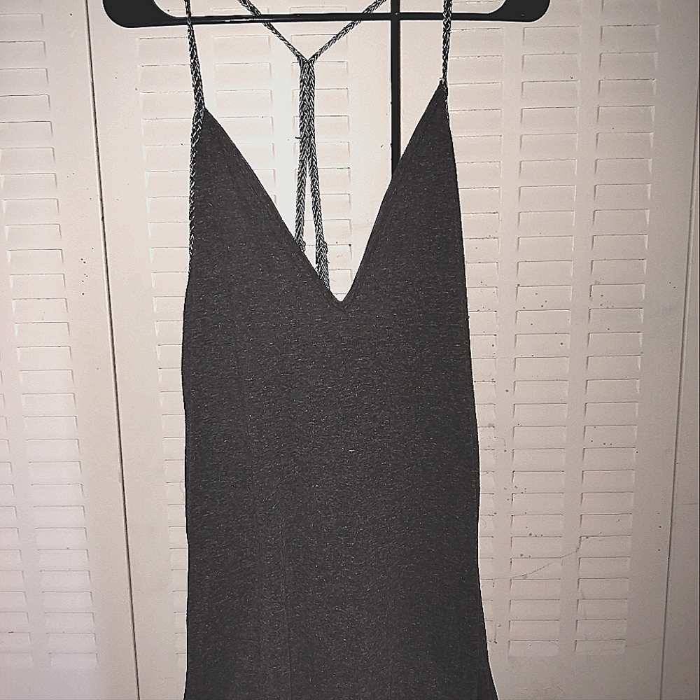 Boho Beach Cover Tank Dress xhilaration size lg